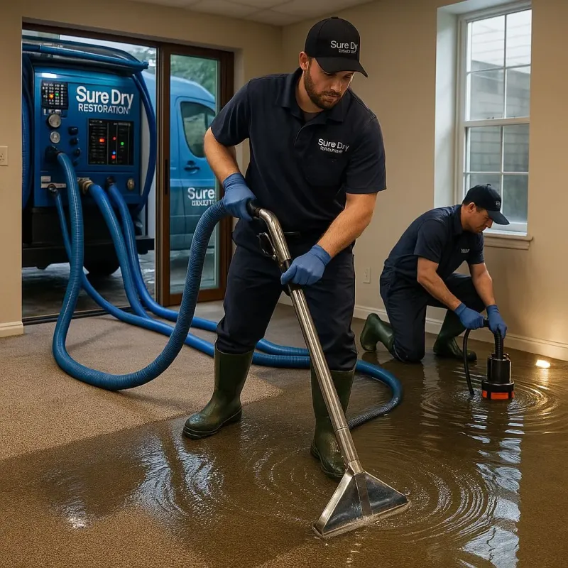 Water Extraction and Removal process in Newbern, TN